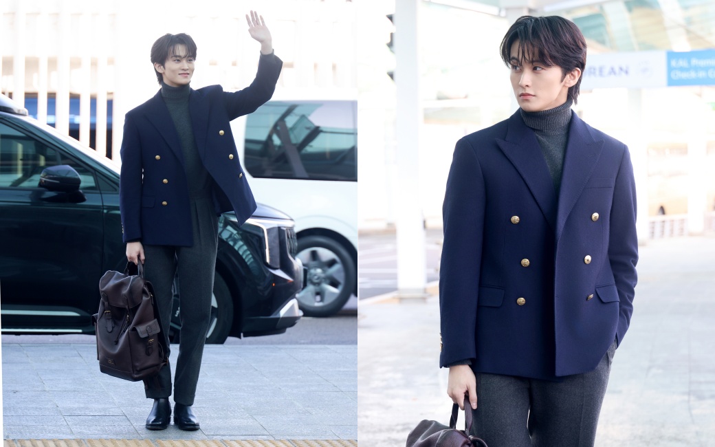 [공항패션] 엔시티 마크, 전신컷이 더 빛나는 랄프로렌 풀착장 27-Image